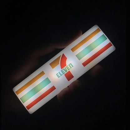 3d Magnetic Fridge Stickers Convenience Store Magnets Light Signs Ornaments Sam'S Supermarket Luminous Light Box Decorative Beauty World Shop