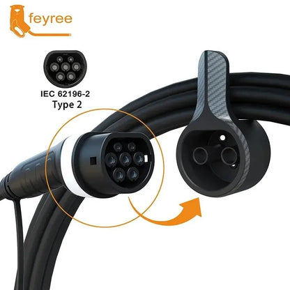 Feyree EV Charger Holder Holster Dock For Electric Vehicle Type 2 Charging Cable Extra Protection Leading Wallbox Beauty World Shop