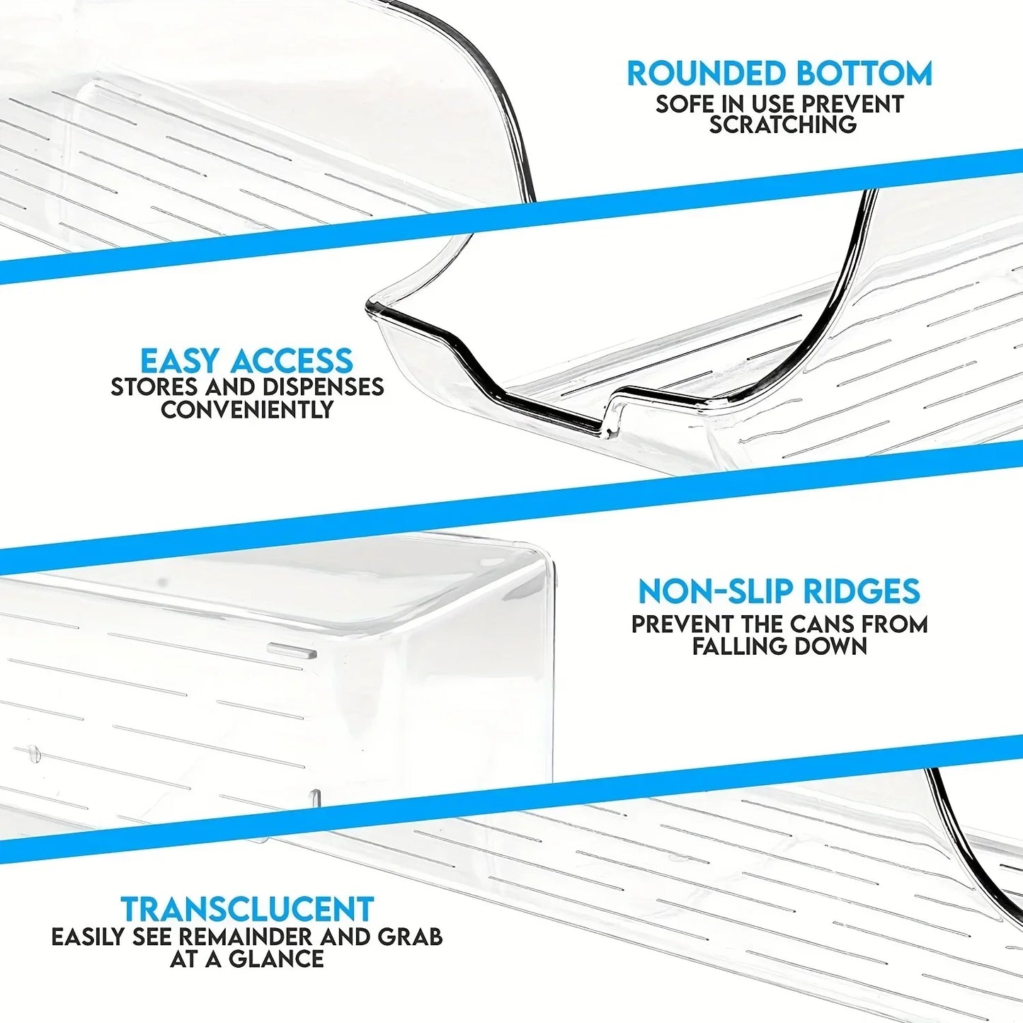 Refrigerator Storage Box Fridge Organizer Kitchen Storage Cans Soda Cans Storage Cans Basket Storage Containers Pantry Organizer Beauty World Shop