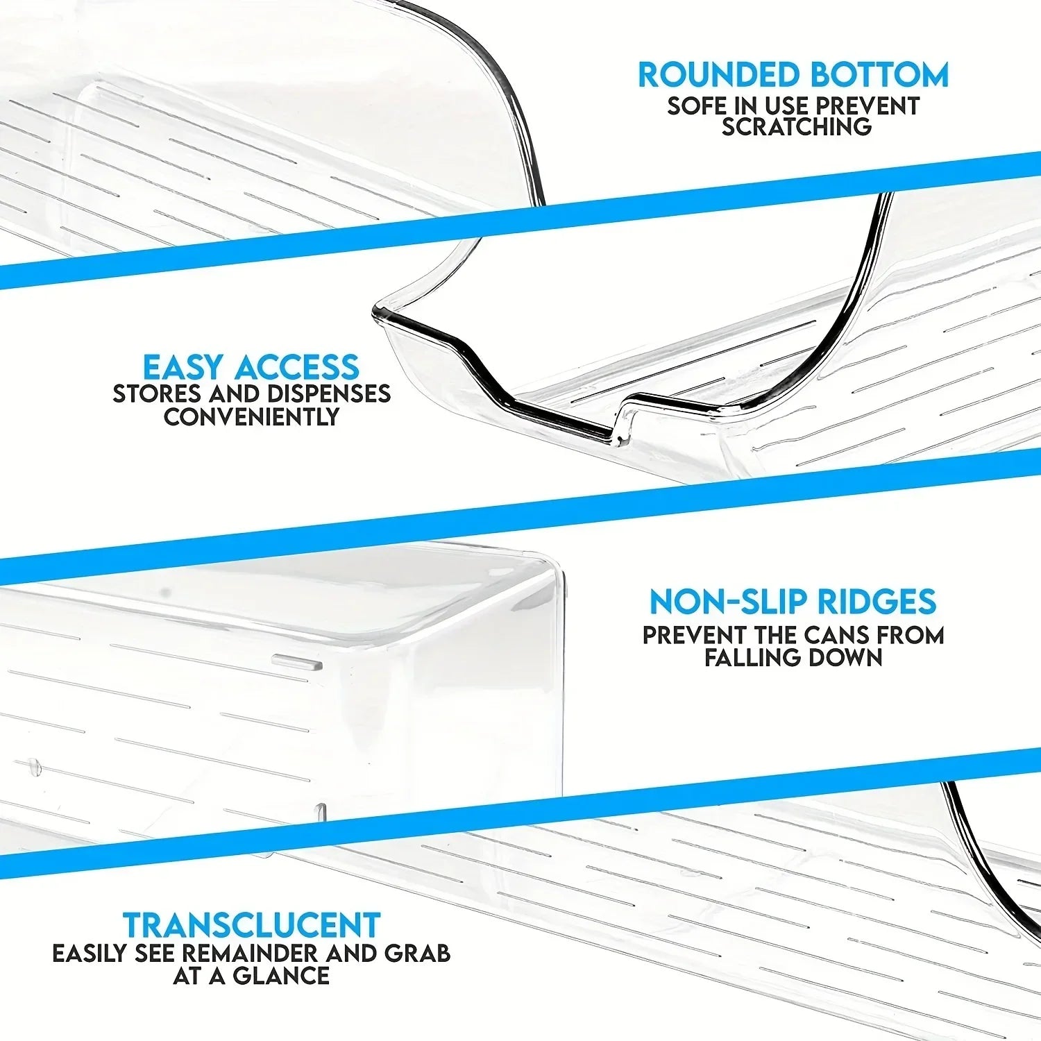 Refrigerator Storage Box Fridge Organizer Kitchen Storage Cans Soda Cans Storage Cans Basket Storage Containers Pantry Organizer Beauty World Shop