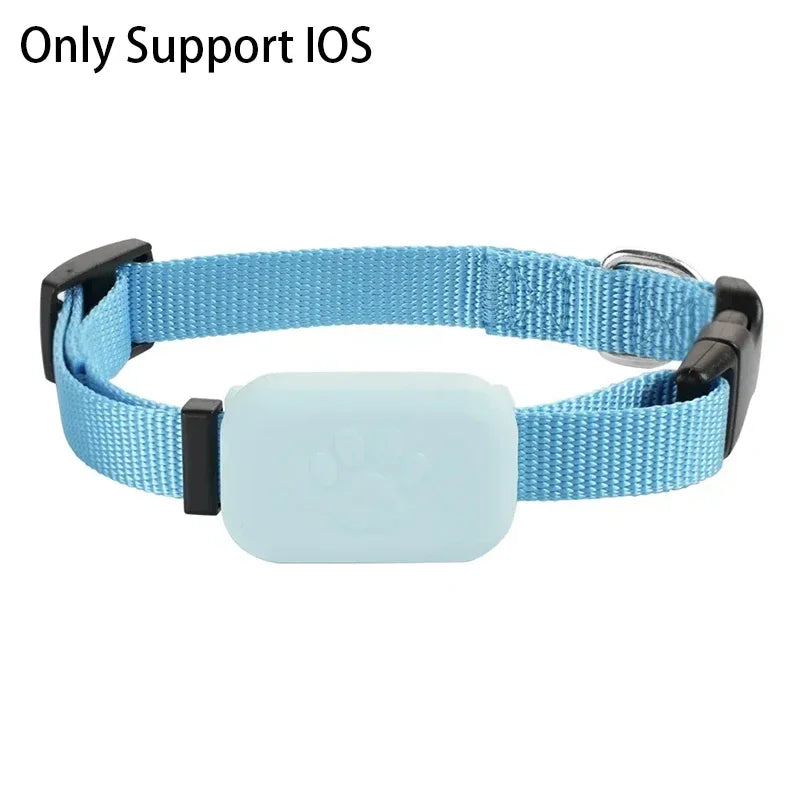 Pet Bluetooth GPS Tracker Dog Mini Tracking Movement Alert Collars Anti Lost Tracker for Cats and Puppies Remote Global Locator