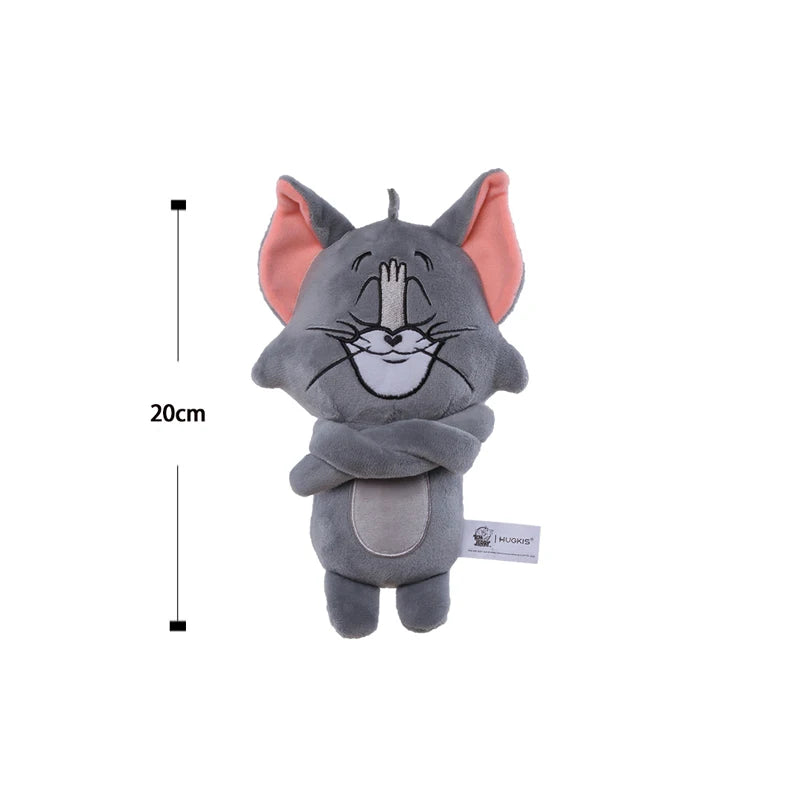 Anime Tom And Jerry Plush Toy Cartoon Movie Figures Cat Mouse Cute Plushies Stuffed Animal Doll Toys For Kids Gift Free Shipping Beauty World Shop