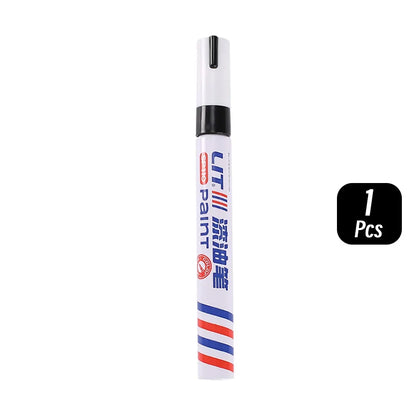 3mm 10p Colorful 8 Colors Permanent Paint Marker Waterproof White Markers tire tread rubber fabric Paint metal Paint Marker Pens Beauty World Shop