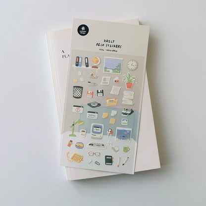 Korean Import Suatelier Travel Home Life Study Friend Stickers Scrapbooking Diy Journaling Diary Stationery Sticker School Gift Beauty World Shop
