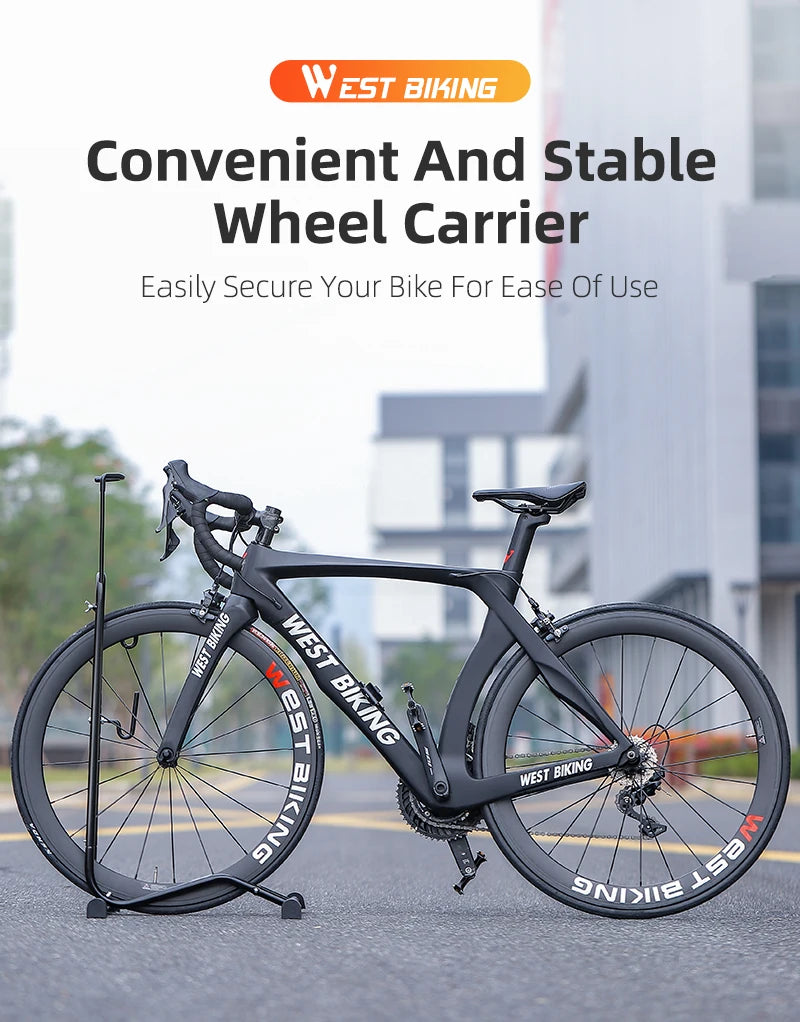 WEST BIKING 3 In 1 Bicycle Parking Rack Multifunctional Bike Indoor Garage Storage Stand MTB Road Bike Maintenance Repair Stand Beauty World Shop
