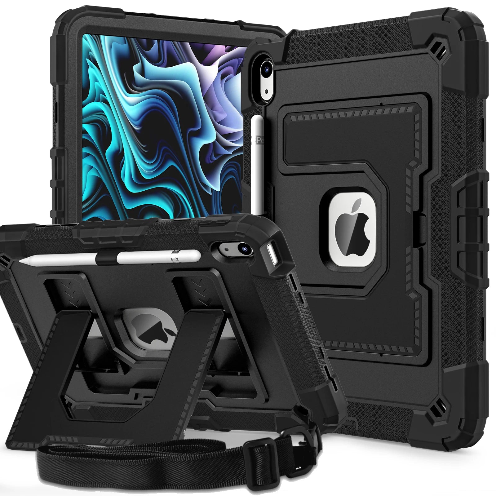 Tablet Protective Case C5 Models Are Suitable for iPad A16 11Th (2025)/Ipad 10Th 10.9 (2022) with Stand 10 Colors Available Beauty World Shop