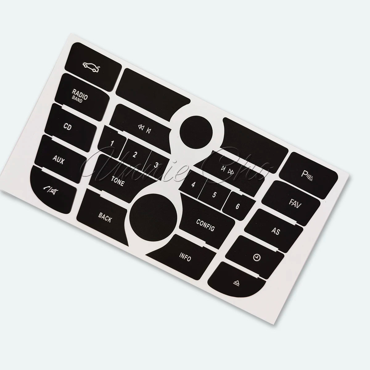 For Opel Astra J Button Sticker Climate Radio Panel Repair For Vauxhall Astra J GTC Car Accessories Refinishing Meriva B Switch Beauty World Shop