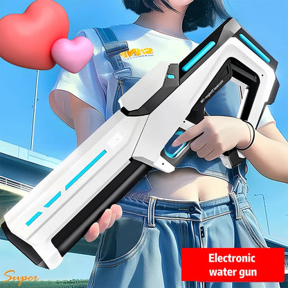 Electric Water Guns For Adults Powerful Squirt Automatic Water Suction Water Blasters Summer Outdoor Beach Toy For boys Kid Gift Beauty World Shop