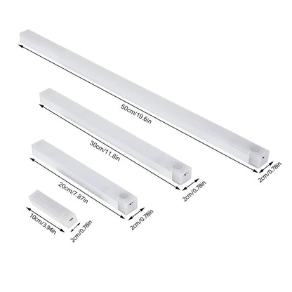 Wireless LED Night Lights Motion Sensor Lights Closet Kitchen Night Lights Bedroom Detector Light Cabinet Staircase Backlit Beauty World Shop
