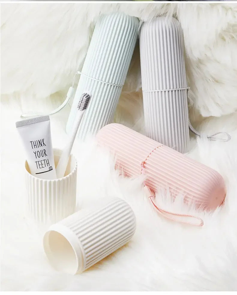 Portable Toothpaste Toothbrush Protect Holder Case Travel Camping Storage Box Protect Toothbrush Toothpaste from Dirt and Damage Beauty World Shop