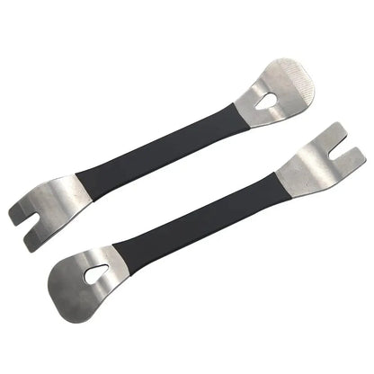 1PC Car Interior Clip Panel Trim Stainless Steel Pry Plate Buckle Driver for Car Modification Removal of Audio Navigation Center Beauty Fashion
