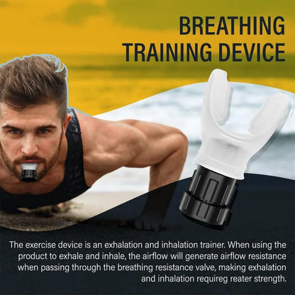Silicone Breathing Fitness Exercise Equipment Portable Throat Adjustable Resistance Breathing Exercise Device Beauty World Shop