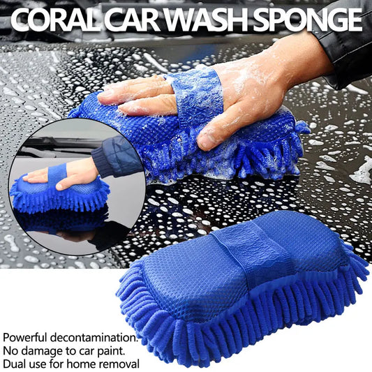High-Quality Auto Cleaning Sponge Brush For Car Wheel Tire Wash Wipe Water Suction Sponge Pad Wax Polishing Tyre Brushes Tools Beauty Fashion