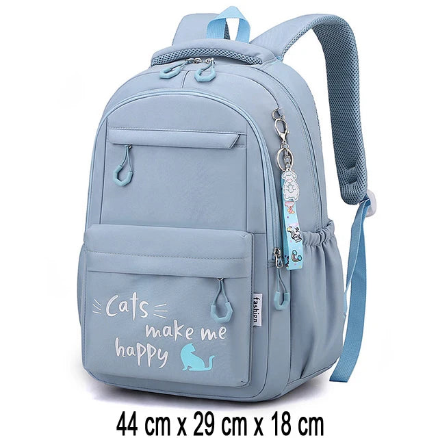 Girl School Bag Backpack Back Pack For Teenager Women Children Female Pink Schoolbag Primary High Bagpack Class Teens Child Kids Beauty World Shop