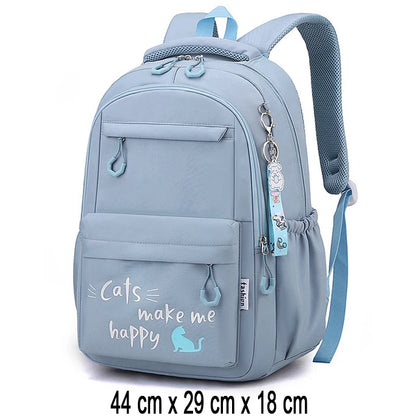 Girl School Bag Backpack Back Pack For Teenager Women Children Female Pink Schoolbag Primary High Bagpack Class Teens Child Kids Beauty World Shop