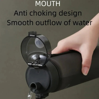 Leak-free sports water bottle, portable for travel and hiking. My favorite beverage bottle is 400ml and 560ml Beauty World Shop