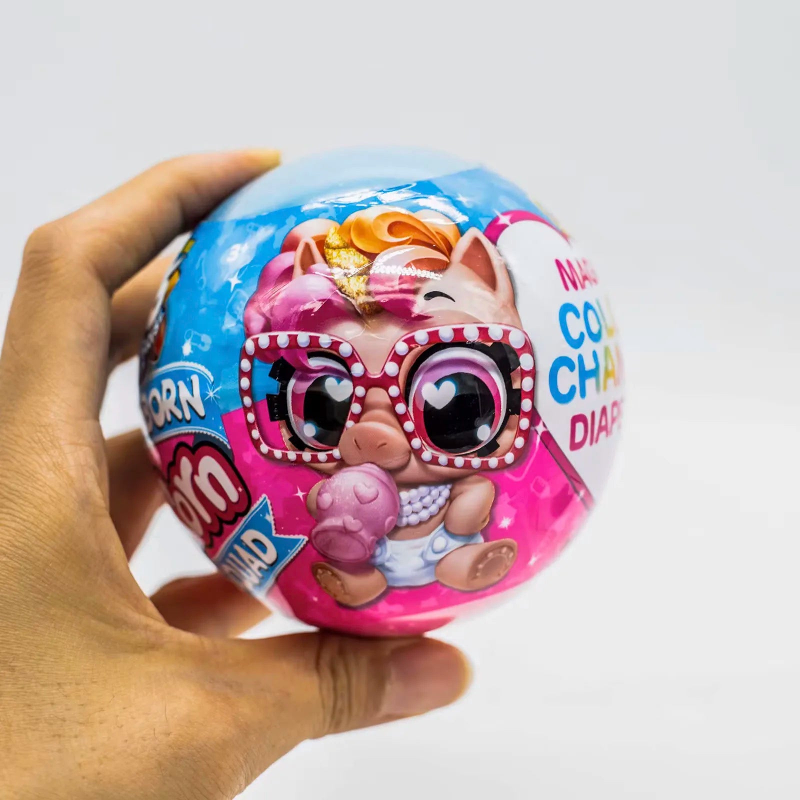 5 Surprise Ball Mini Brands Supermarket Shopping Scene Miniature Gashpon Capsule Toy Figurines Collection Kids Birthday Gifts Beauty World Shop