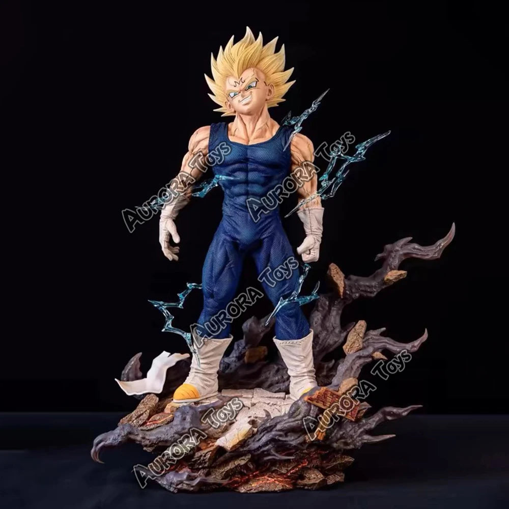 12.6in/32cm Anime Dragon Ball Z Figure Majin Vegeta Figurine PVC Action Figures Collection Model Toys Gifts Beauty World Shop