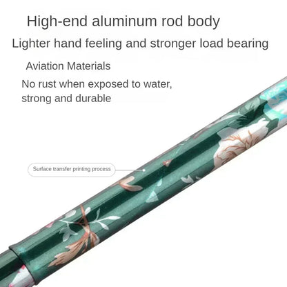 Outdoor Walking Sticks Hiking Camping Mountaineering Poles Telescopic Baton Trekking Poles Folding Cane Crutches Pole Unisex Beauty World Shop