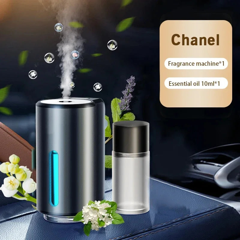 Car Air Freshener Electric Auto Aroma Diffuser Car Air Vent Essential Oil Mist Humidifier Fragrance Diffuser Aromatherapy Beauty World Shop