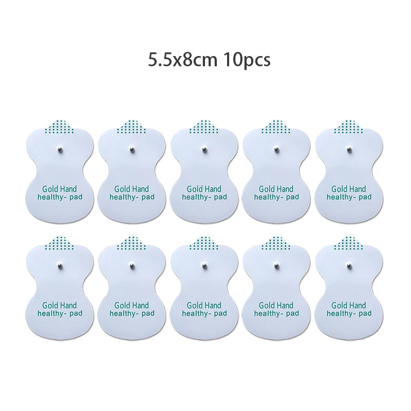 10/30/50pcs Electrode Pads for Tens Acupuncture Gel for For Digital Therapy Machine Massager Sticker Beauty World Shop