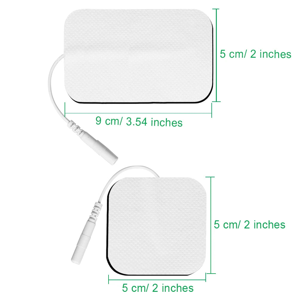 10/20/50Pcs Tens Electrode Pads Gel Self-adhesive Patches For Acupuncture Massager Slimming Pulse EMS Muscle Stimulator Sticker Beauty World Shop