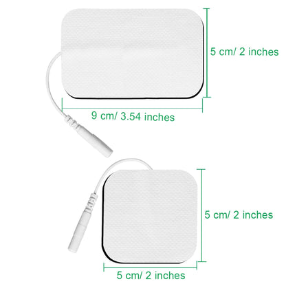 10/20/50Pcs Tens Electrode Pads Gel Self-adhesive Patches For Acupuncture Massager Slimming Pulse EMS Muscle Stimulator Sticker Beauty World Shop