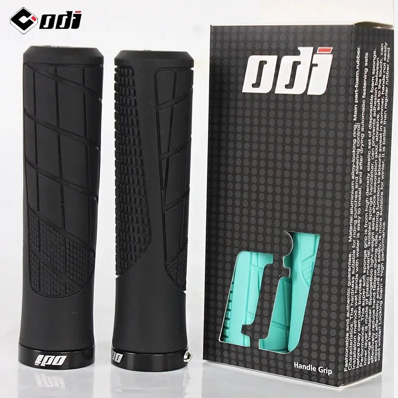 ODI Bicycle Handlebar Grip Lock On Mountain Bike Grip Soft Rubber MTB Cuffs 22.2mm Bicycle Handle Cover Non-slip Bike Handle Beauty World Shop
