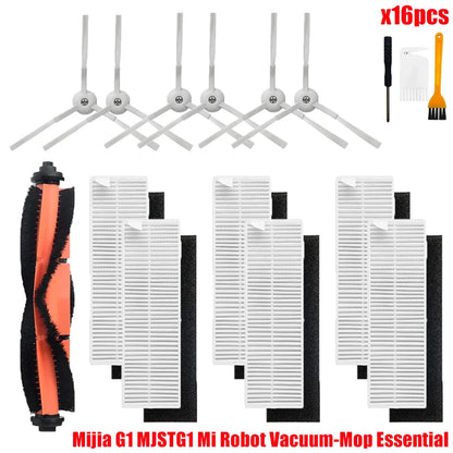 For Xiaomi Mijia G1 MJSTG1 Mi Robot Vacuum Mop Essential Vacuum Cleaner Side / Main Brush Cover Hepa Filter Mop Cloth Parts Beauty World Shop