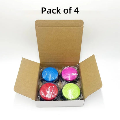 8PCS Dog Communication Buttons Voice Recording Button for Pet Training Buzzer 30 Second Record Playback Funny Gift for Talking Beauty World Shop