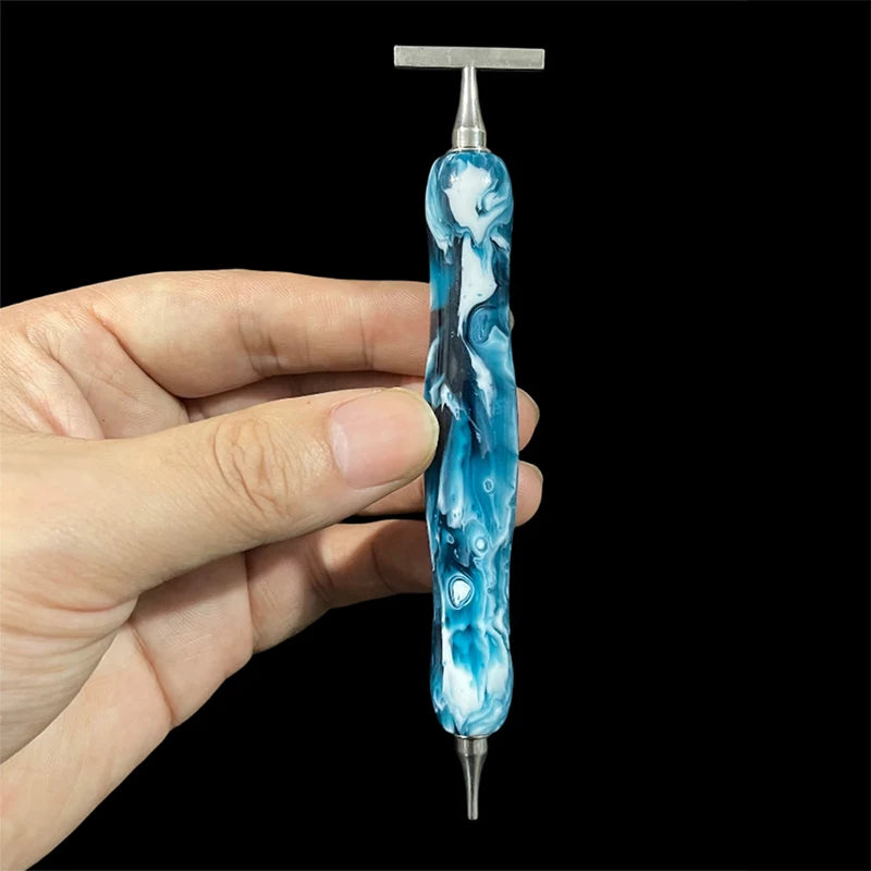 Colorful Diamond Drawing Thread Point Pen Embroidery Threaded Dot Drill Tool Multifunctional Metal Screw Thread Head Accessories Beauty World Shop