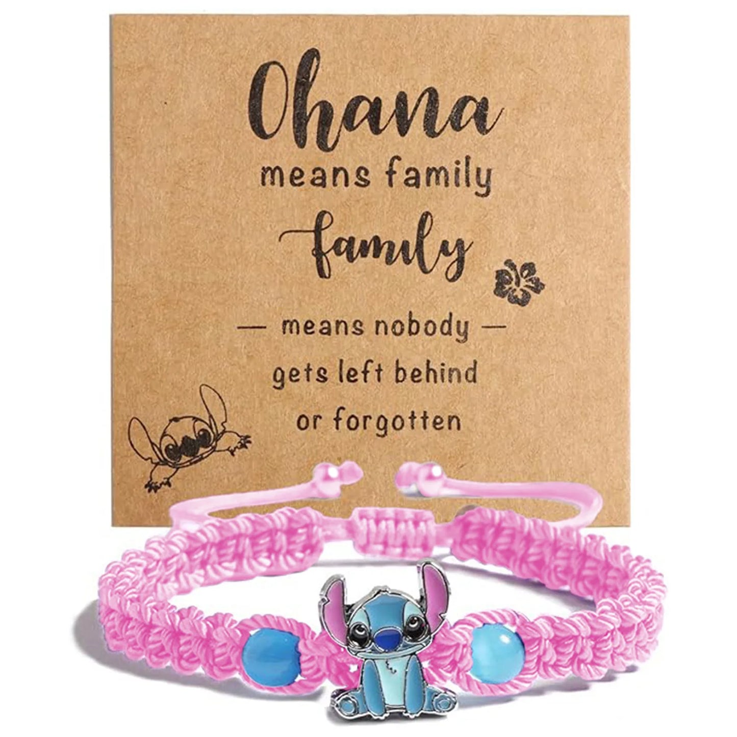 Disney Lilo & Stitch Cartoon Wristband - Cute Anime Print Wristband for Kids & Girls, Christmas Gift Beauty World Shop