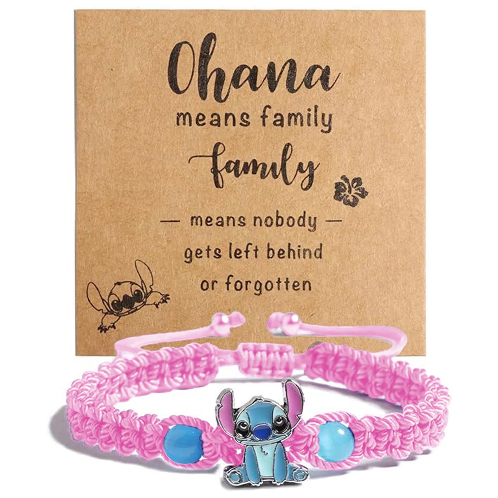 Disney Lilo & Stitch Cartoon Wristband - Cute Anime Print Wristband for Kids & Girls, Christmas Gift Beauty World Shop