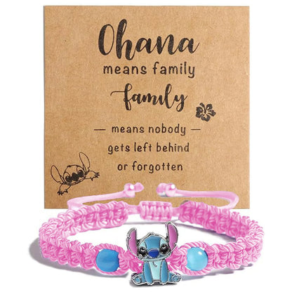 Disney Lilo & Stitch Cartoon Wristband - Cute Anime Print Wristband for Kids & Girls, Christmas Gift Beauty World Shop