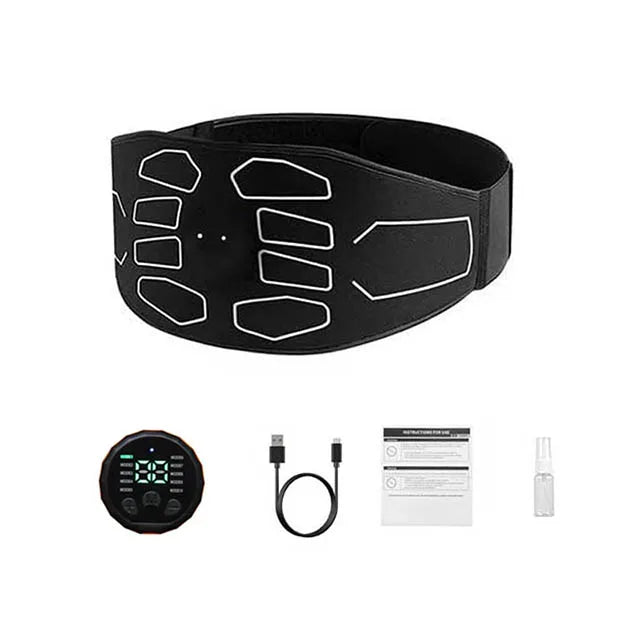 120cm Abdominal Massager Waist Belt Fitness Equipment Muscle Toner Abdominal Muscle Training Beauty World Shop