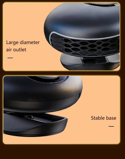 12v/24v Car Heater Heating Cooling Dual-purpose Low Power 360°rotation Defrost Defogger Fast Heating Foldable Stand 2026