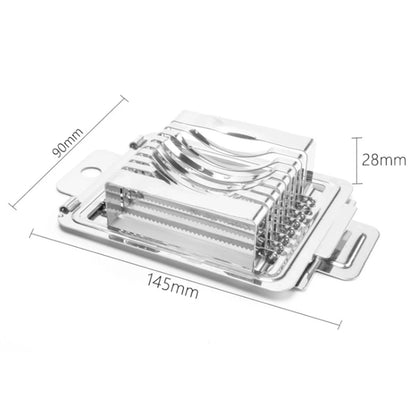 Egg Slicer Cutter Hard Boiled Eggs Multipurpose Egg Cutter Mini Manual Egg Slicer Egg Ham Mushroom Strawberry Soft Fruit Beauty Trend Shop