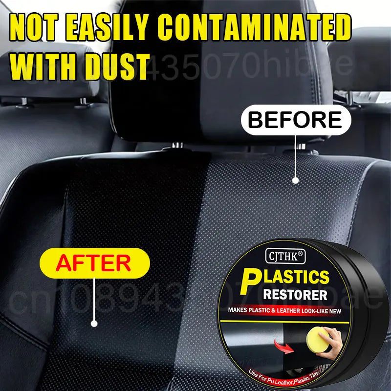 Car Plastic Restorer Back To Black Gloss Car Cleaning Products Plastic Leather Restore Auto Polish And Repair Coating Renovator Beauty World Shop