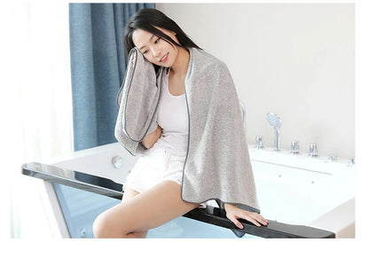 1PCS Thickened Bath Towels for The Body Microfiber Towel for Gym Sports Shower Robe for Spa Beath Home Beauty World Shop