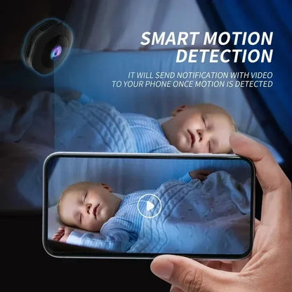 New 4K HD Mini Wireless Camera Portable Cam Night Vision Camcorder WiFi Remote Monitor Video Voice Recorder Security Camera Beauty World Shop