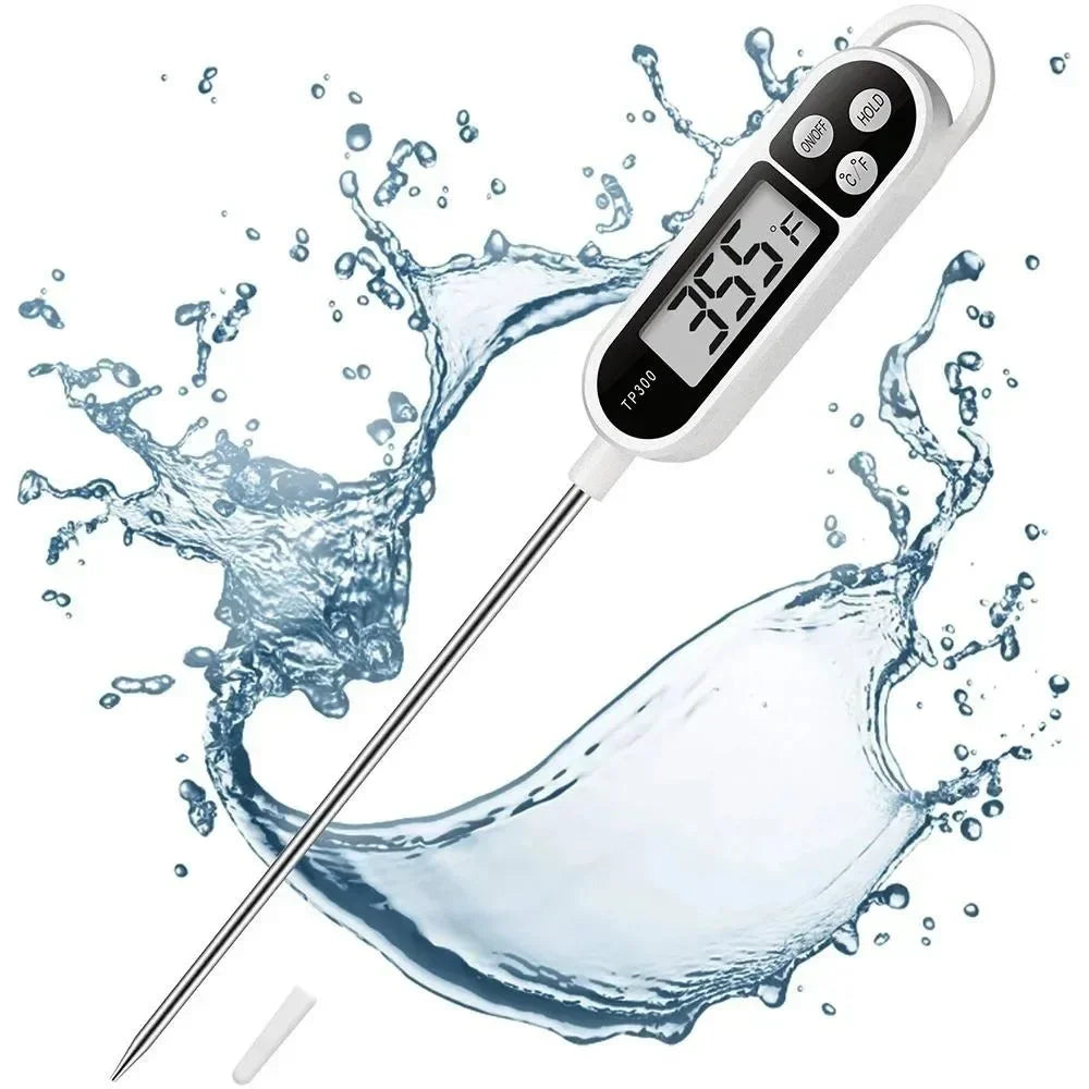 Food Thermometer TP300 Digital Kitchen Water Oil Thermometer for Meat Cooking Food Probe BBQ Electronic Oven Kitchen Tools Beauty World Shop