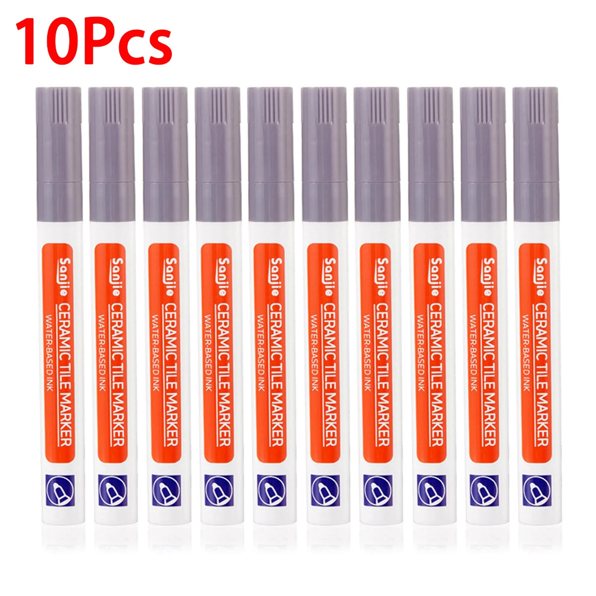 1Pcs Waterproof Ceramic Tile Grout Marker Pen, White Tile Repair Pen with Anti-Mold Filler, Bathroom Floor Tile Gap Cleaning Pen Beauty World Shop