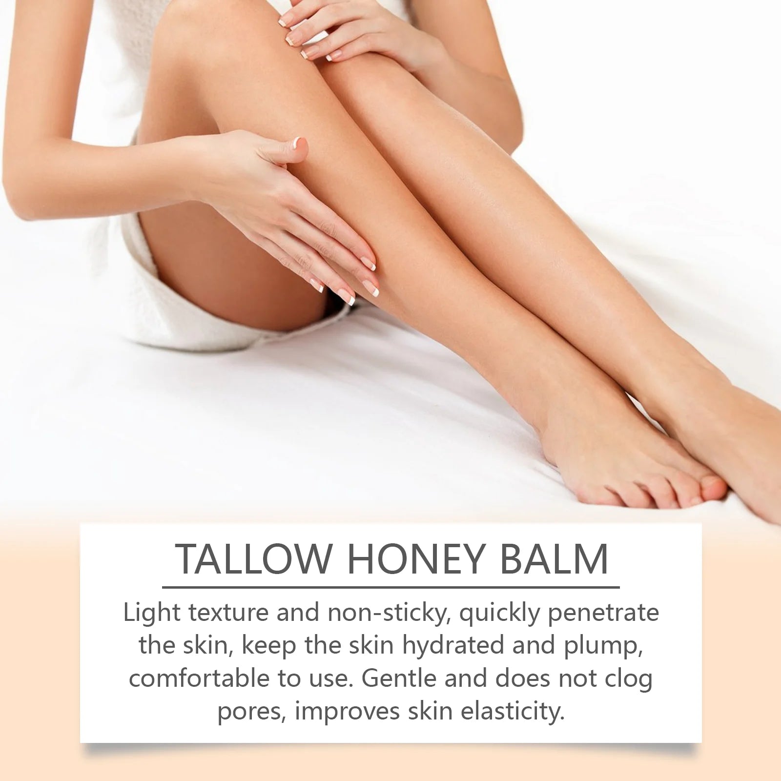 Beef Tallow Honey Cream Brightening Fade Dark Spots Remove Melanin Firming Non-Greasy Lasting Moisturizing Soothing Body Lotion Beauty World Shop