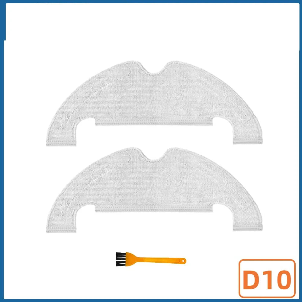 Accessories Dreame Bot D10 Plus RLS3D Robot Vacuum Cleaner Hepa Filter Mop Main Side Brush Dust Bag Replacement Parts