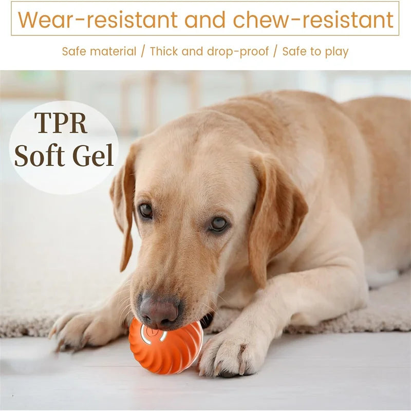 Smart Dog Toy Ball Electronic Interactive Pet Toy Moving Ball USB Automatic Moving Bouncing for Puppy Birthday Gift Cat Products Beauty World Shop