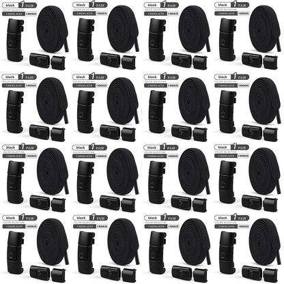 8mm No Tie Shoe Laces Press Lock Shoelaces Without Ties Elastic Laces Sneaker Kids Adult Widened Flat Shoelace for Shoes Beauty World Shop