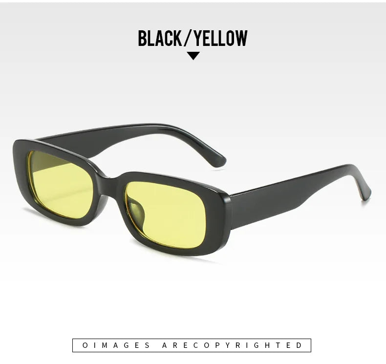Square Sunglasses Women Rectangle Luxury Brand Designer Sun Glasses For Female Gradient Clear Small Lens Unisex Oculos De Sol Beauty World Shop