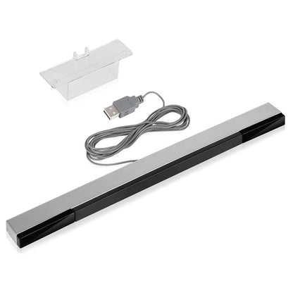 Sensor Bar USB Replacement Wired Game Console Accessories Remote Sensor Reciever for Wii/Wii U Console