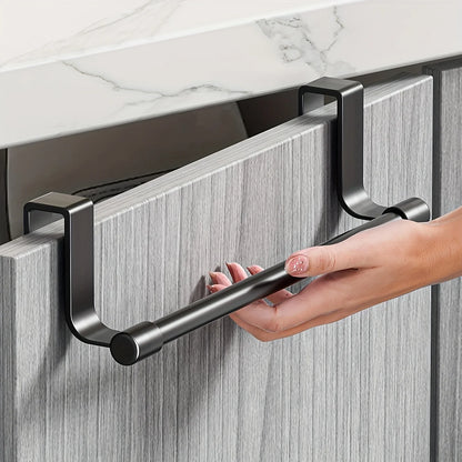 Wall Mounted Kitchen Cabinet Towel Rack - A Space Saving Cloth Rack Suitable for Homes and Bathrooms,No Drilling Required Beauty World Shop