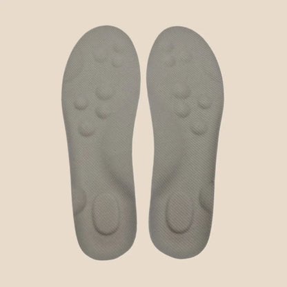 1Pair 4D Soft Shoes Insoles for Feet Plantar Fasciitis Insole Arch Support Orthopedic Inserts Sports Shock Absorption Shoe Pads Beauty Fashion